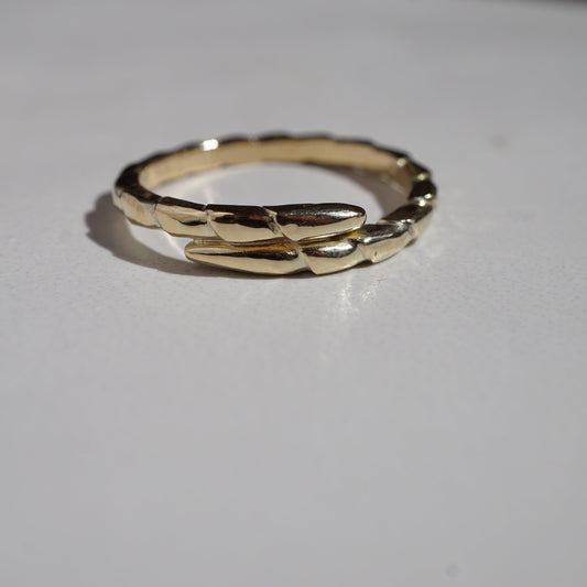 Gouden ring - Atelier Minne